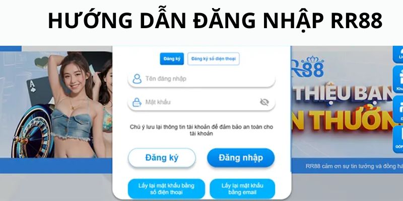 Toàn bộ chi tiết các thao tác thực hiện login tài khoản